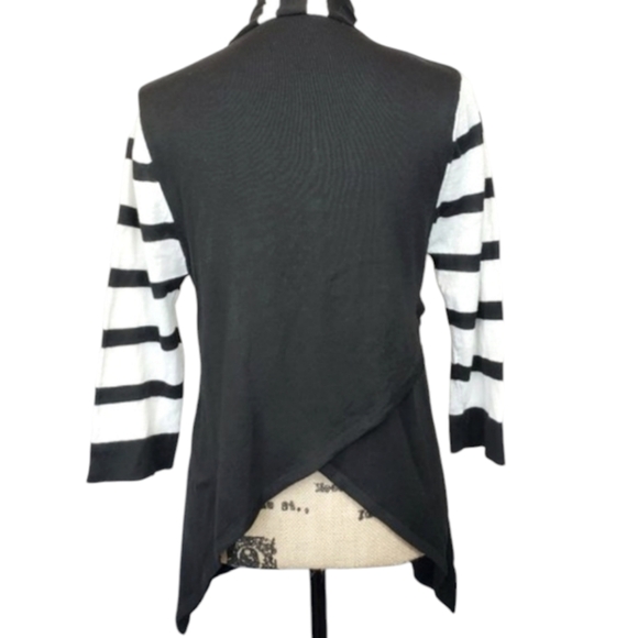 Poof Striped Cardigan Jacket - Picture 2 of 5